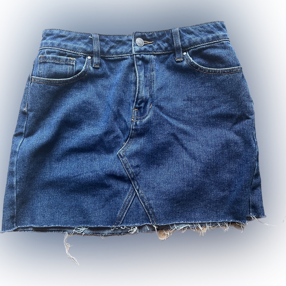 PACSUN DENIM SKIRT size 25 MINT CONDITION